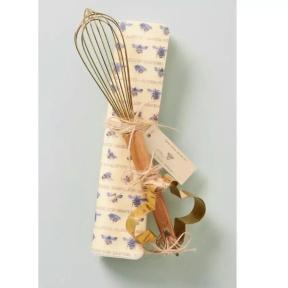 Anthropologie Busy Bee Baking Bundle Holiday Gift Set